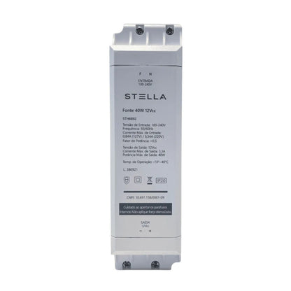 Driver LED Stella 40W 12V STH6892 ST para Fitas