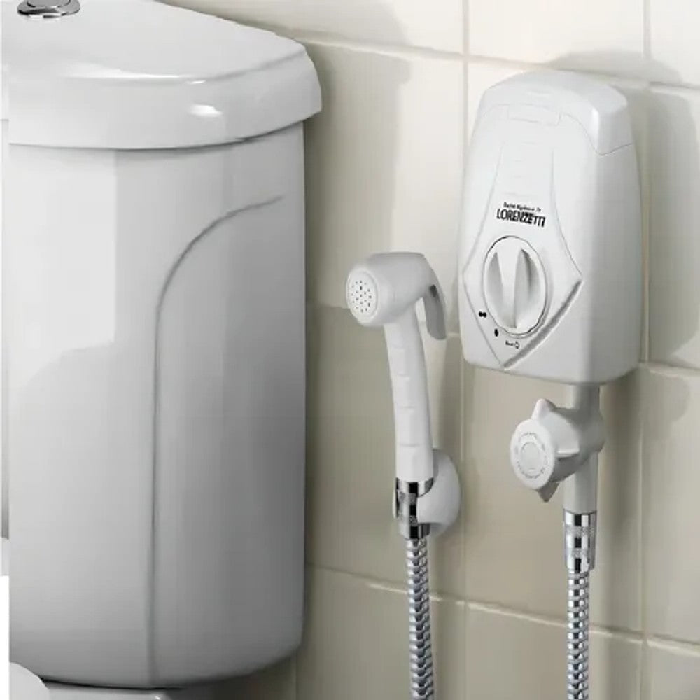 Ducha Higiênica Elétrica 3 Temperaturas 127V 4000W Branca Lorenzetti