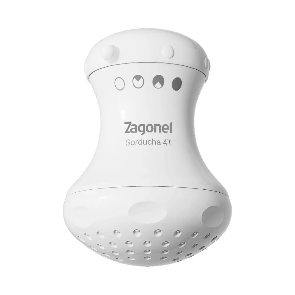 Ducha Zagonel Gorducha 4 Temperaturas 220V 5700W Branco