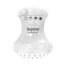 Ducha Zagonel Gorducha 4 Temperaturas 220V 5700W Branco
