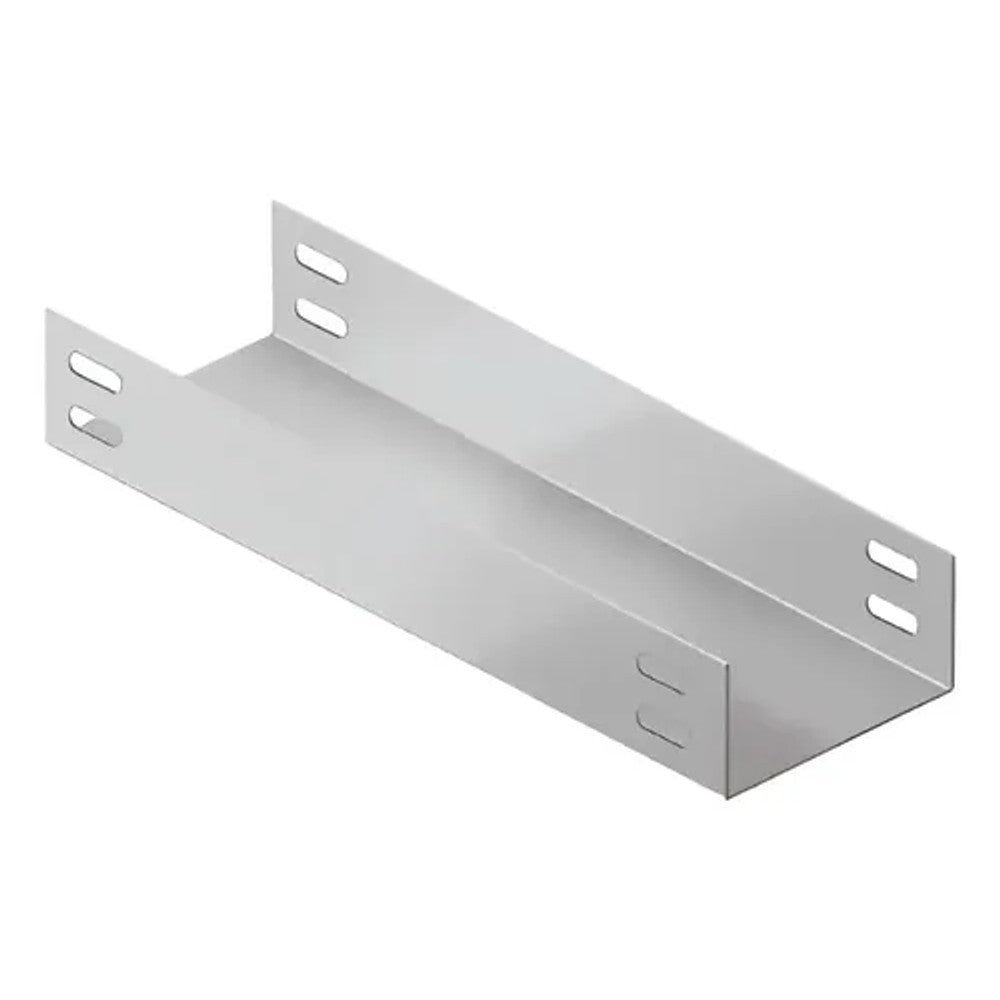 Eletrocalha Lisa 300x100 Chapa 18 Galvanizada a Fogo 3 Metros