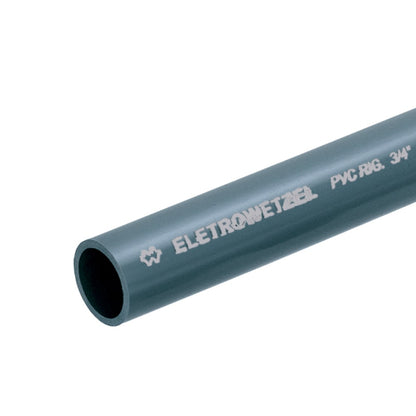 Eletroduto PVC Leve Cinza E.S/R 1/2 Polegada Wetzel