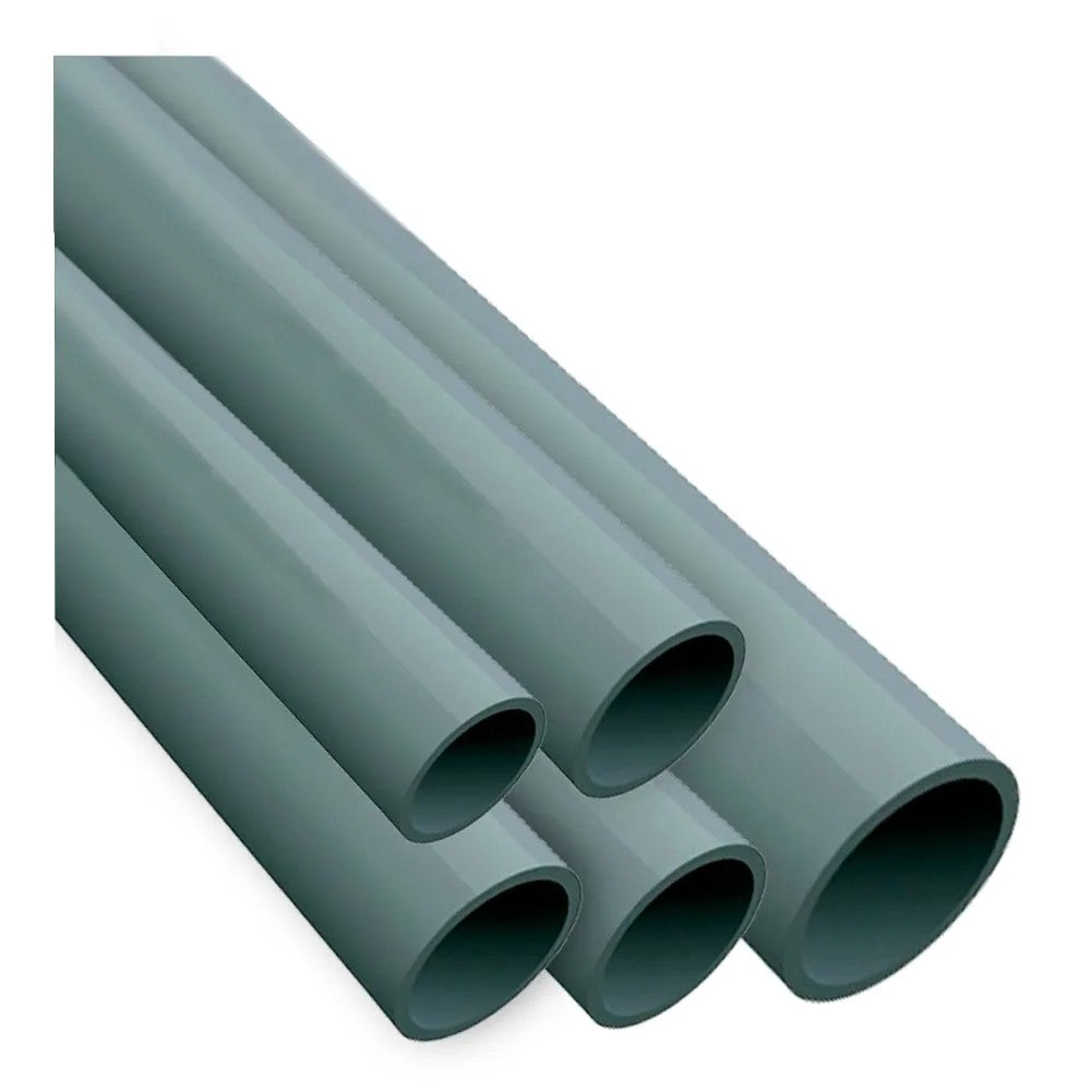 Eletroduto PVC Leve Cinza Sem Rosca 3/4 Polegada Wetzel