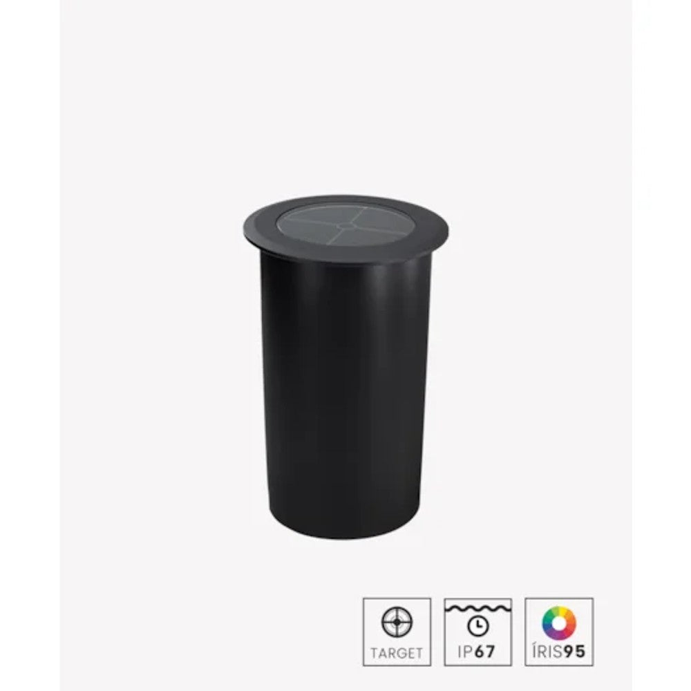 Embutido de Solo LED 30W 3000K 30º Alumínio Preto PIX