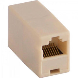 Emenda Fêmea para RJ45 Bege/Branco Categoria 5 Modelo M101S