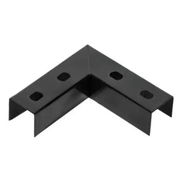 Emenda Interna em L 38x38 Chapa 22 Preto para Perfilado