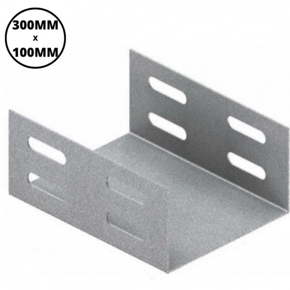 Emenda U 300x100 Interna Chapa 24 para Eletrocalha
