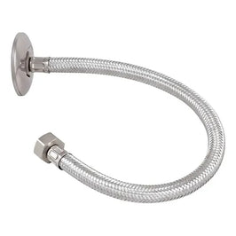 Engate Flexível 30cm 1/2 Cromado Forusi