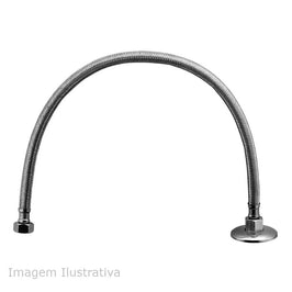 Engate Flexível 40cm Cromado 1/2 1792 Lorenzetti