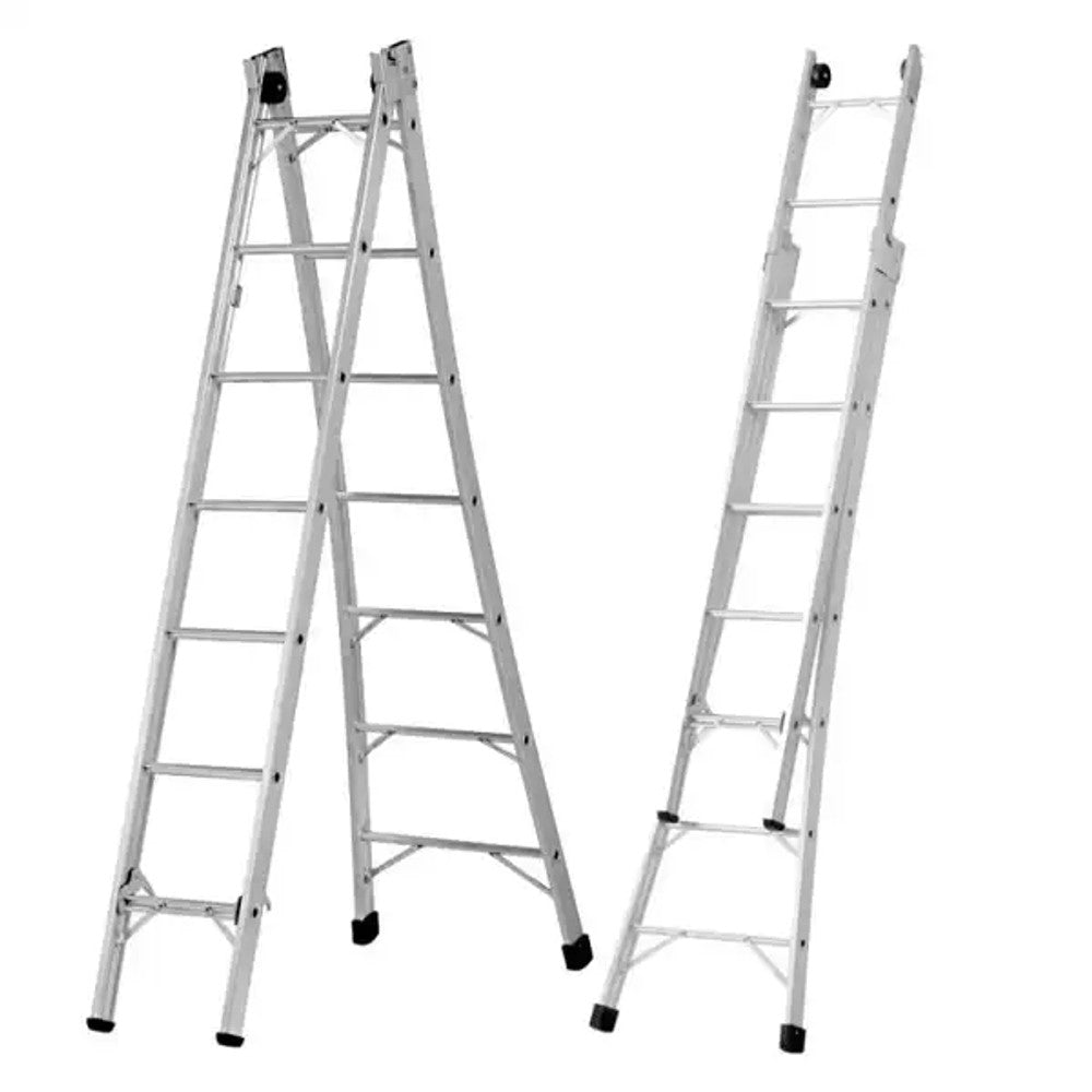 Escada Extensiva Reforçada 7 Degraus Alustep
