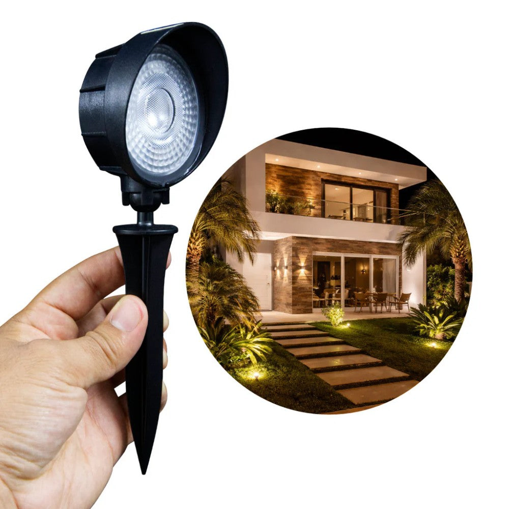 Espeto LED FAE 0,5W 3000K 12V IP66 PIX Preto