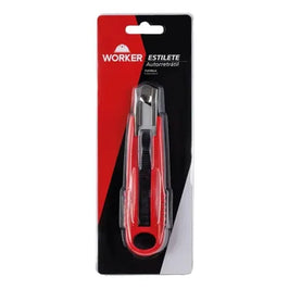 Estilete Retrátil em ABS Worker
