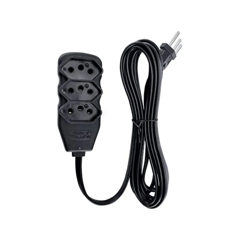 Extensão PP 2X0,75MM 5m PB 2138-8 Preto