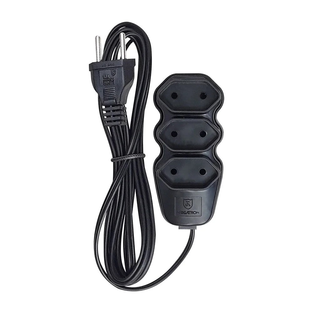 Extensão PP 2x0,75mm 10m Preto 2139-5