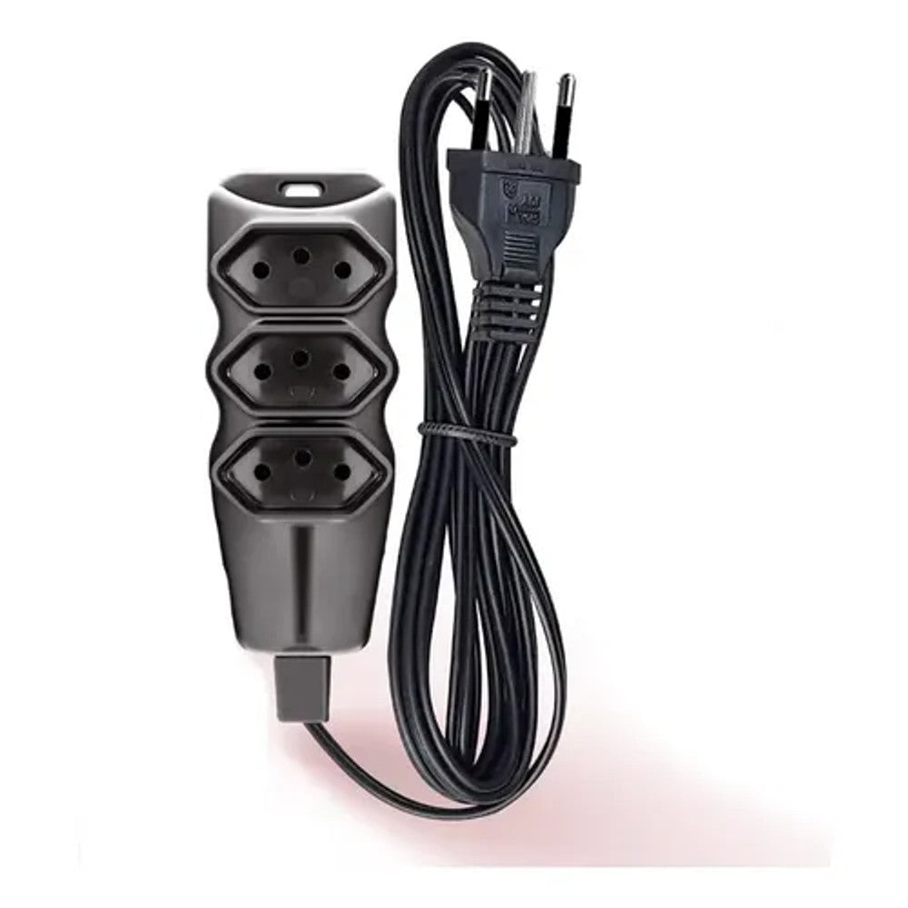 Extensão PP 3x0,75mm 5m Preto