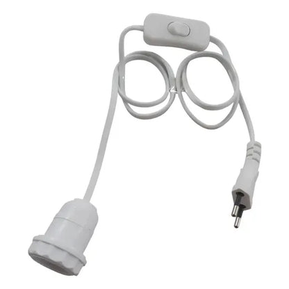 Extensão para Abajur com Interruptor 1,20m Branco Interneed