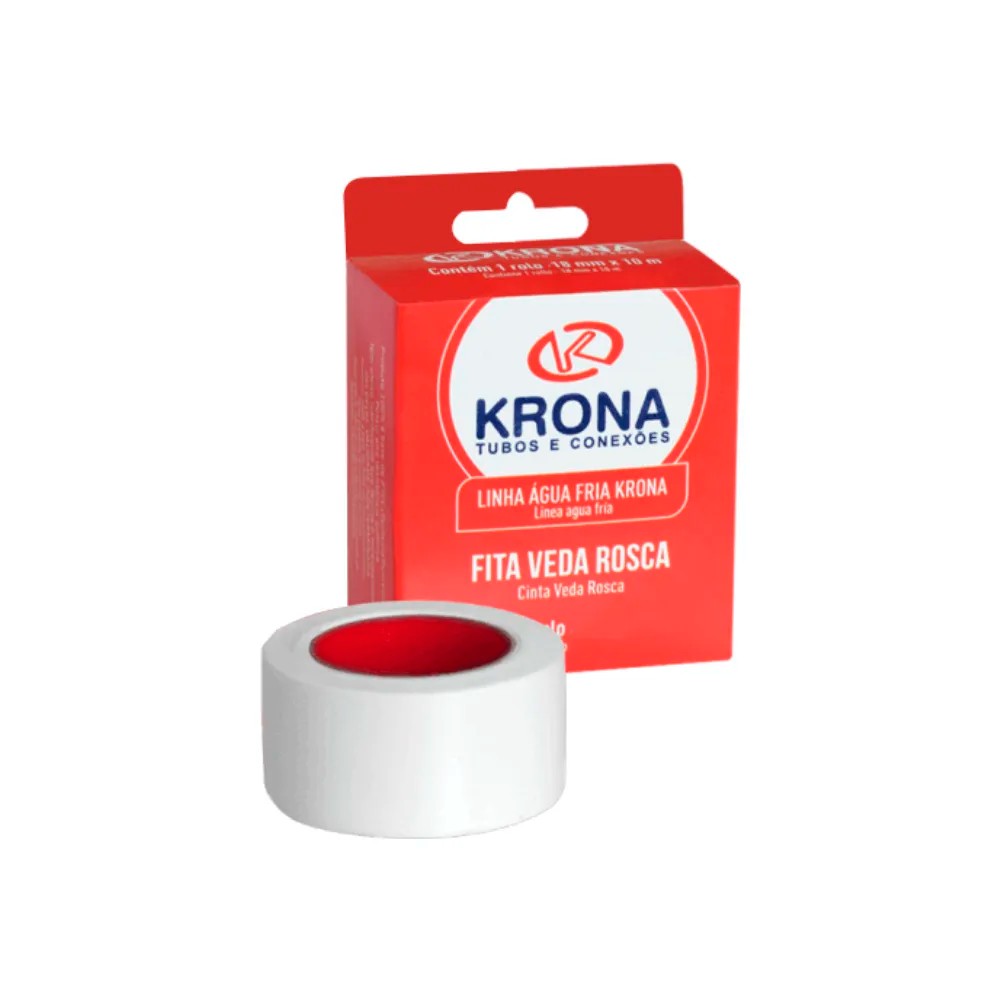 FITA VEDA ROSCA 18MM X 50 METROS KRONA