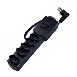 Filtro de Linha 5 Tomadas Bivolt Preto MG3001