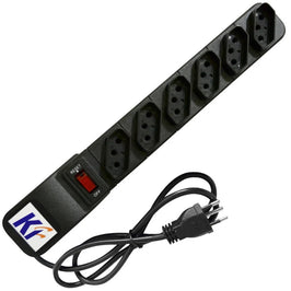 Filtro de Linha 6 Tomadas PVC Bivolt KF