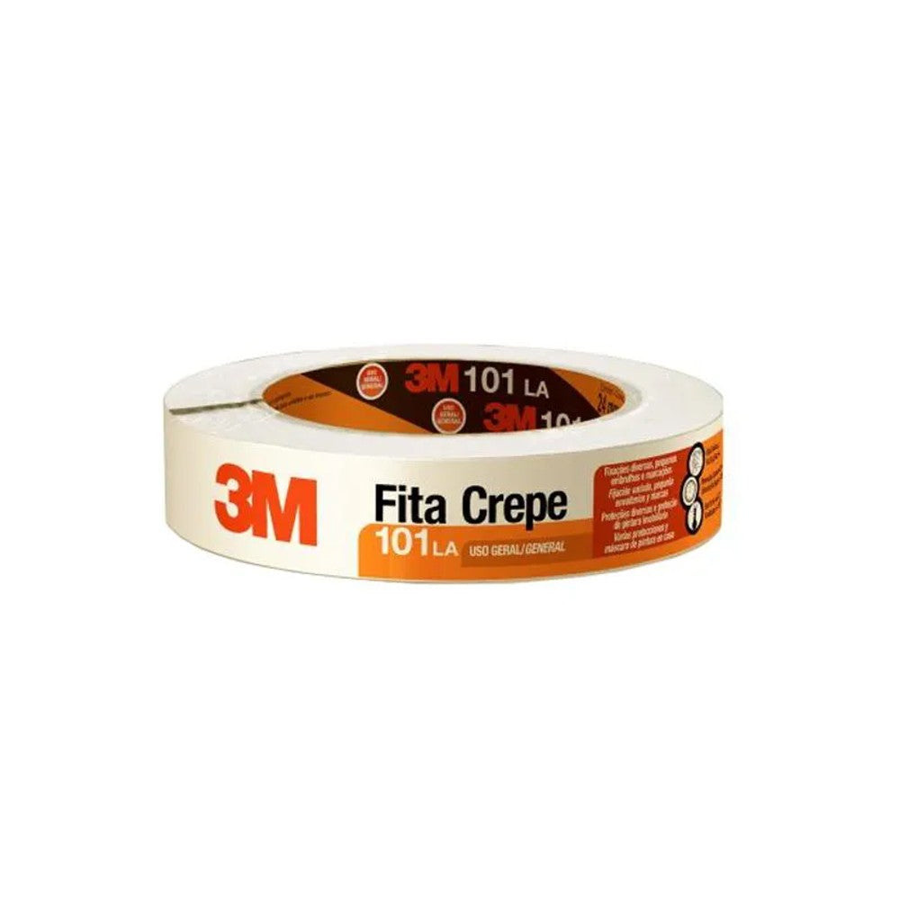 Fita Crepe 24mm x 50m L101 3M