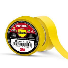 Fita Isolante 18mm x 10m Amarela 3M