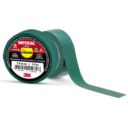 Fita Isolante 18mm x 10m Verde 3M