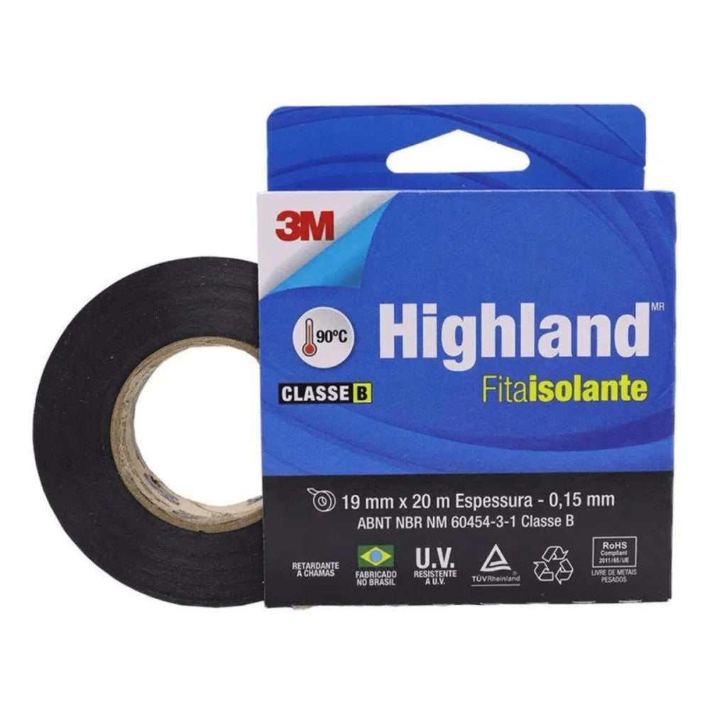 Fita Isolante Highland 20m 3M