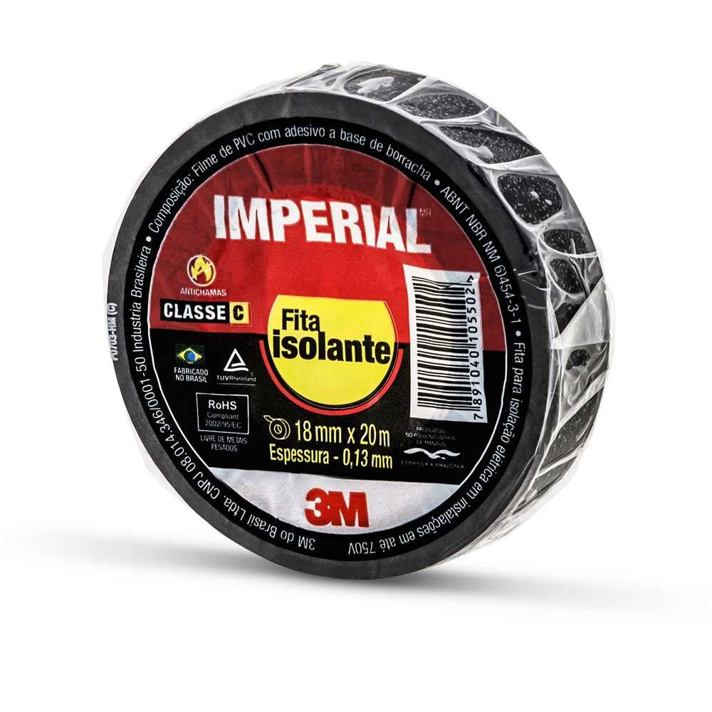 Fita Isolante Imperial 20m 3M