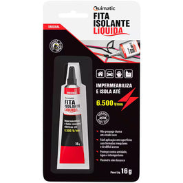 Fita Isolante Líquida Bisnaga 16g Preto