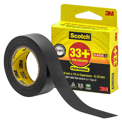 Fita Isolante Scotch 33 19mm 10m 3M