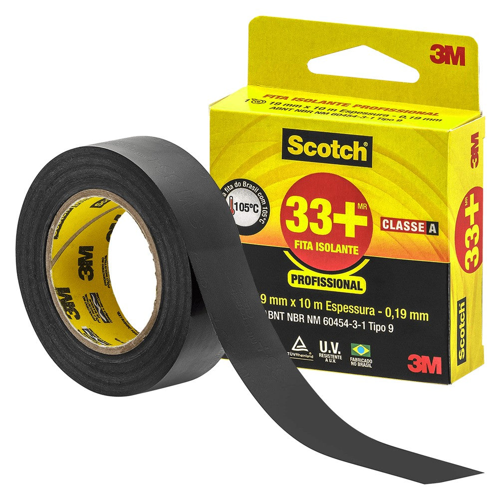 Fita Isolante Scotch 33 19mm 10m 3M