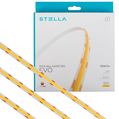 Fita de LED Stella 15W 12V 2700K 5 Metros IP20 ALL LIG.ST