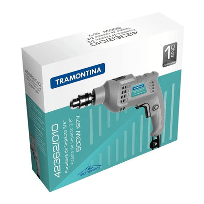 Furadeira de Impacto 3/8 500W 127V 42362/010 Tramontina