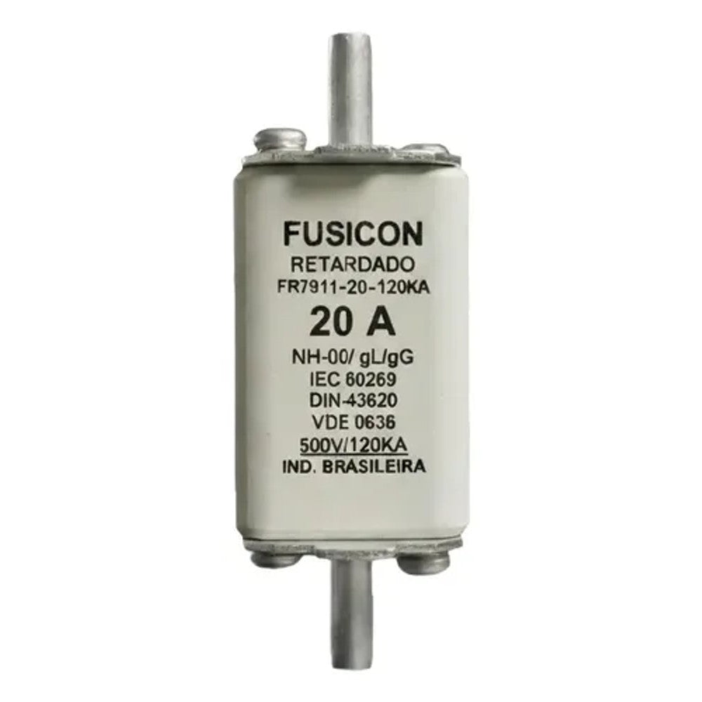 Fusível NH Retardado Tamanho 00 20A 500V