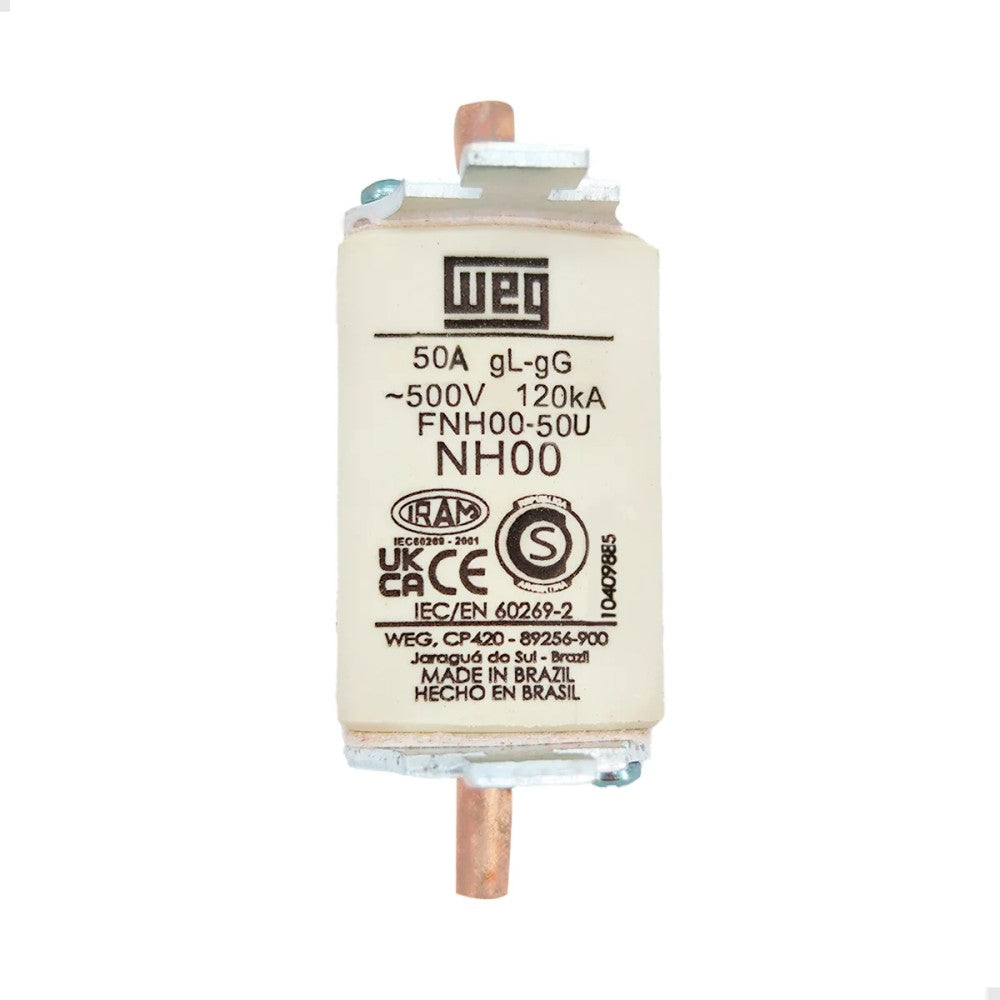 Fusivel NH Retardado Tamanho 00 50A 500V