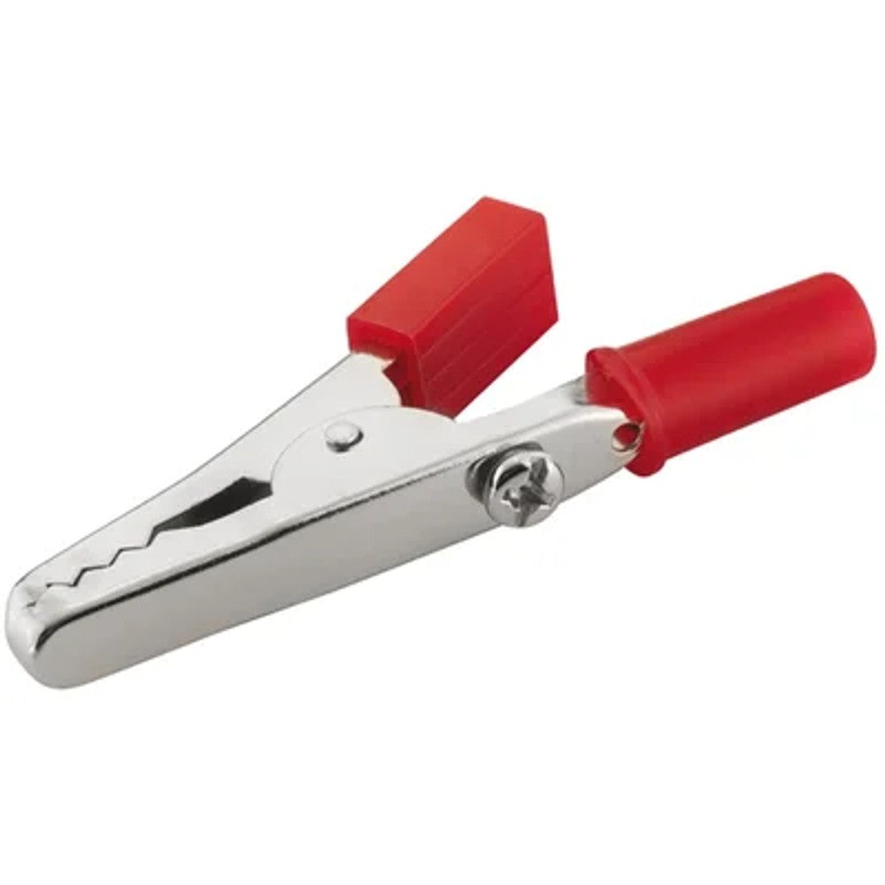 Garra para Bateria 10A Vermelha Worker