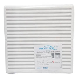 Grade de Ventilação de Superfície 25x25cm com Embalagem