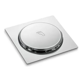 Grelha Click Quadrada 15x15cm Inox Forusi