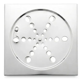 Grelha Quadrada 150mm Abre e Fecha Inox Overtime