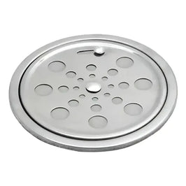 Grelha Redonda 15cm Com Caixilho Forusi Inox