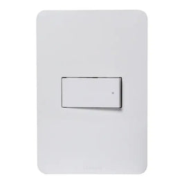 Interruptor 1 Paralelo 10A Branco com Placa Matix Go JW4003CJ