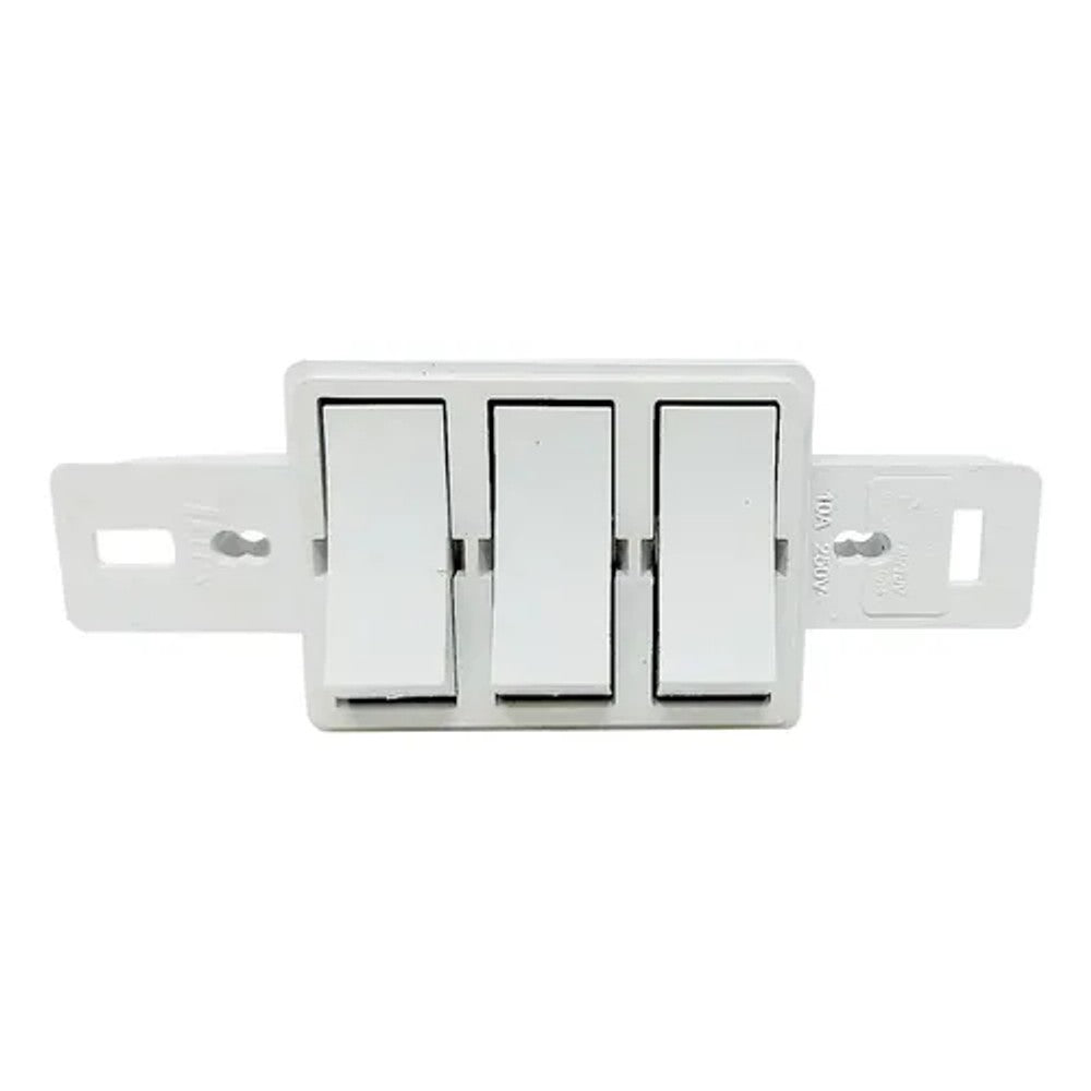 Interruptor 3 Paralelos 10A Para Condul 9115 Blux