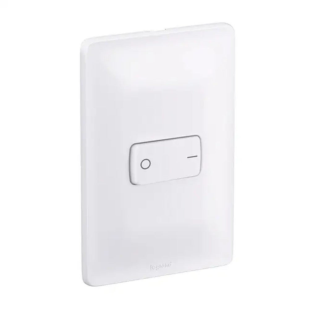 Interruptor Bipolar Simples 10A com Placa 680118 Zeffia Legrand