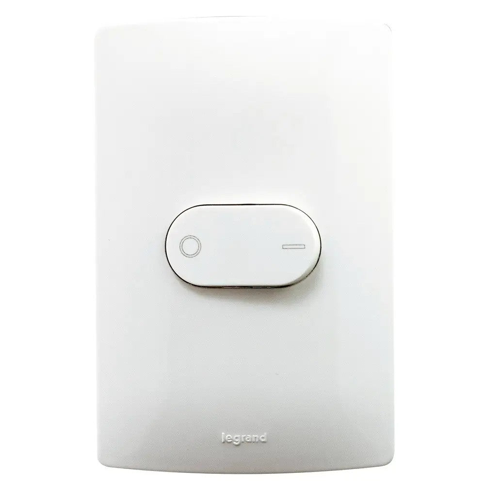 Interruptor Bipolar Simples 10A com Placa PVC2113BC Viva Legrand