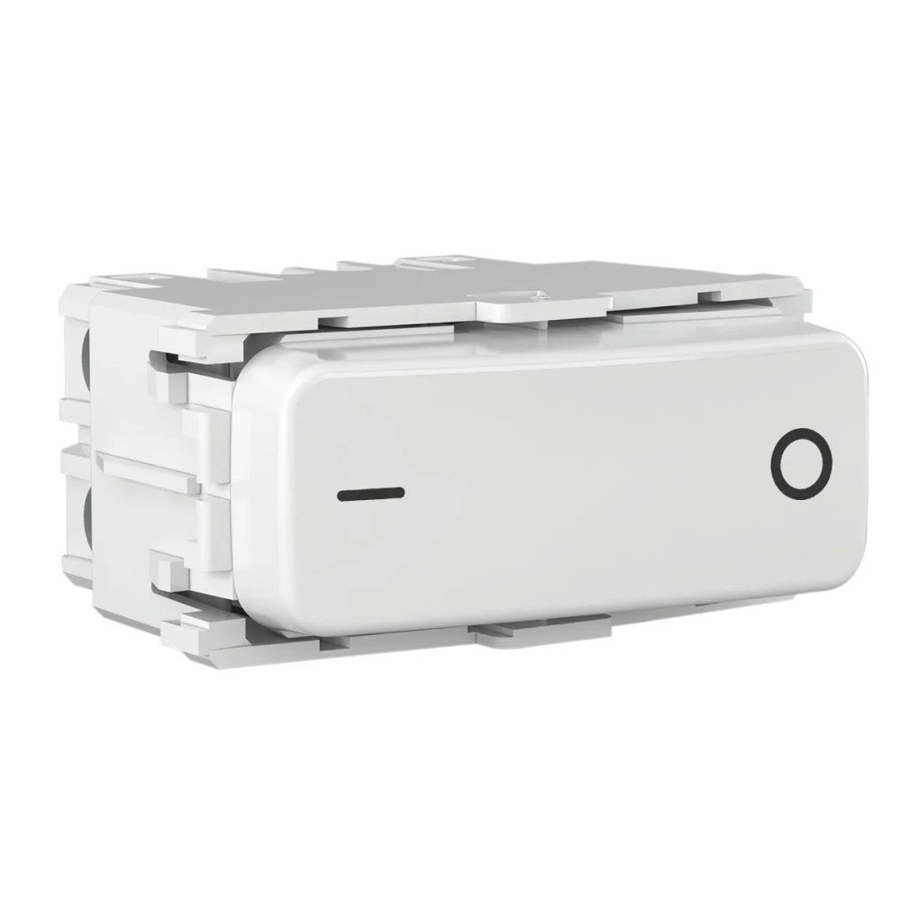 Interruptor Modular Bipolar 10A Branco Composé WEG