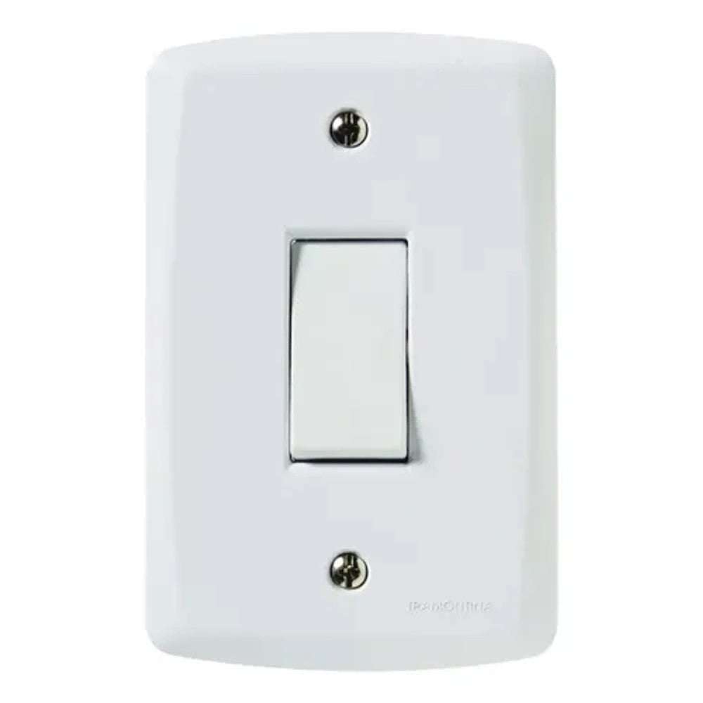 Interruptor Modular Bipolar 10A Branco Liz Lux Tramontina