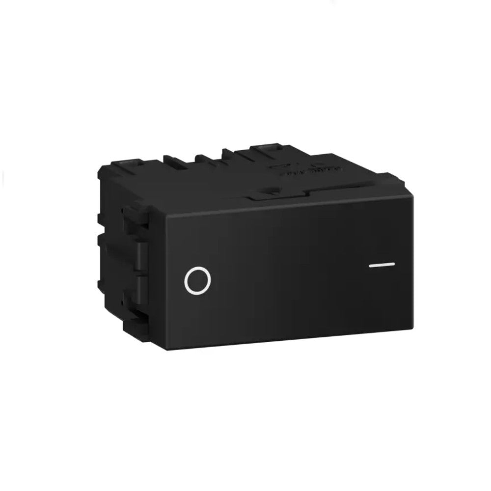 Interruptor Modular Bipolar 10A Preto Refinatto WEG
