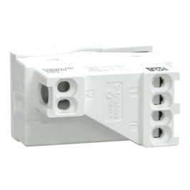 Interruptor Modular Bipolar 25A Branco Brilhante Lunare Up S400410