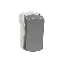 Interruptor Modular Paralelo 10A Cinza Miluz Schneider 72031