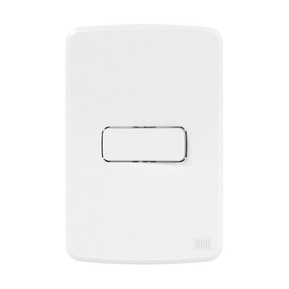 Interruptor Paralelo 10A Branco Com Placa Linha Composé WEG